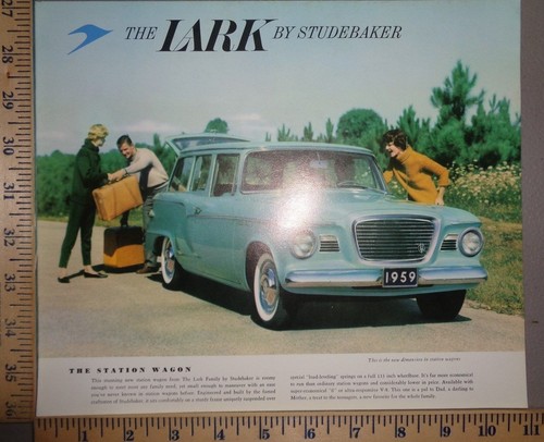 1959 studebaker brochure sales - brochure,